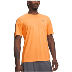 T-shirt fitness homme confortable et respirant Under Armour orange