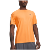T-shirt fitness homme confortable et respirant Under Armour orange