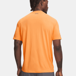 T-shirt fitness homme confortable et respirant Under Armour orange