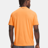 T-shirt fitness homme confortable et respirant Under Armour orange