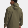 Veste coupe-vent homme légère déperlante UNDER ARMOUR vert