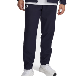 Pantalon coupe-vent homme léger et déperlant Under Armou bleu foncé