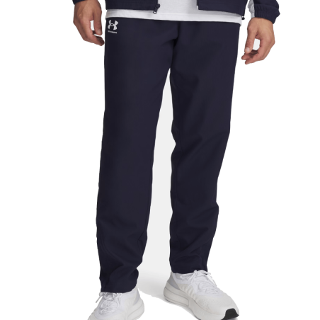 Pantalon coupe-vent homme léger et déperlant Under Armou bleu foncé