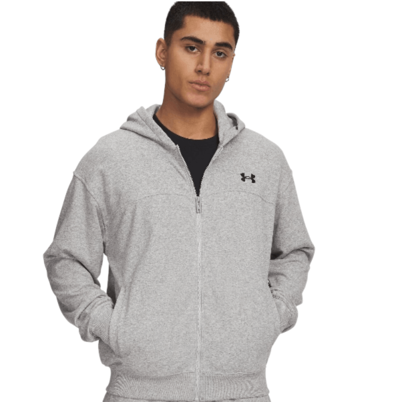 Veste sport homme légère et respirante  UNDER ARMOUR gris