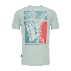 T-shirt Te_Groove en coton Manches courtes style moderne BOSS Turquoise