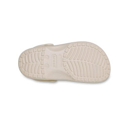 Sabot Crocs Classic Enfant Beige Foncé – Confort ludique pour les plus jeunes