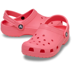 Sabot Enfant Crocs Classic Junior Rose Guava – Confort léger et respirabilité