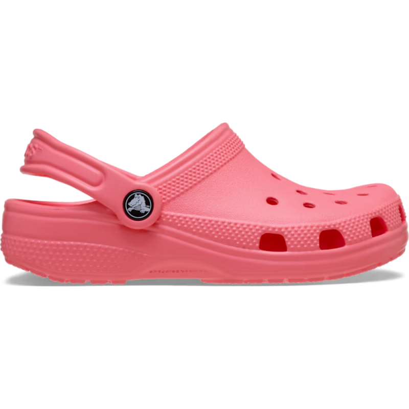 Sabot Enfant Crocs Classic Junior Rose Guava – Confort léger et respirabilité
