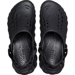 Sabot Unisexe Crocs Echo Clog Adulte Noir – Confort premium et style urbain