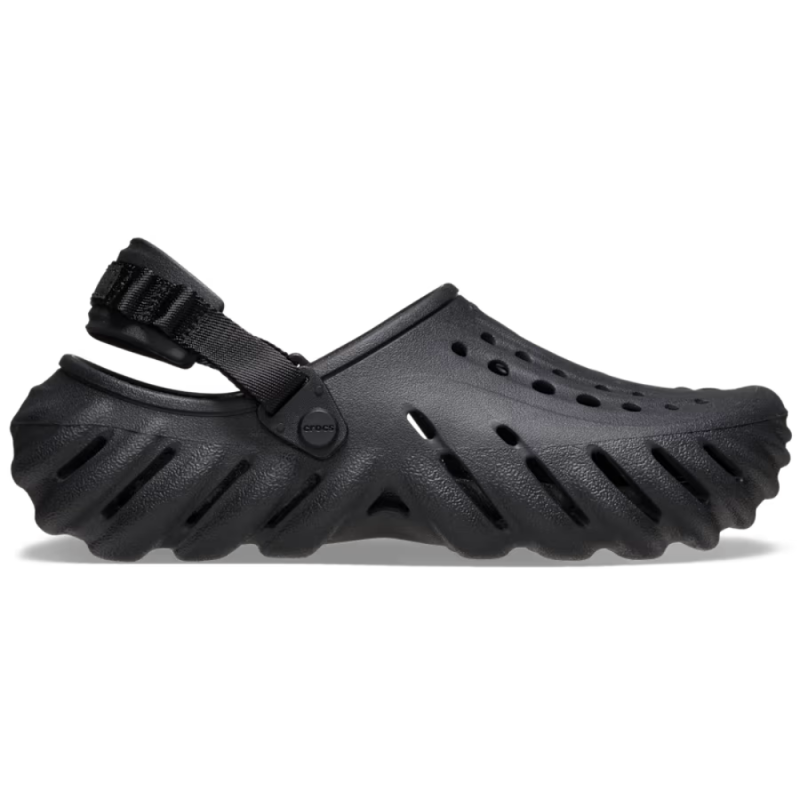 Sabot Unisexe Crocs Echo Clog Adulte Noir – Confort premium et style urbain