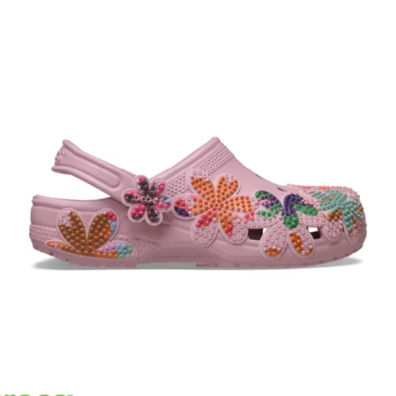 Sabot Crocs Classic Summer Beaded Clog Unisexe Mauve