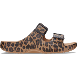 Sandale Crocs Saturday Animal Sandal Femme Sepia Léopard – Style audacieux et confort au quotidien