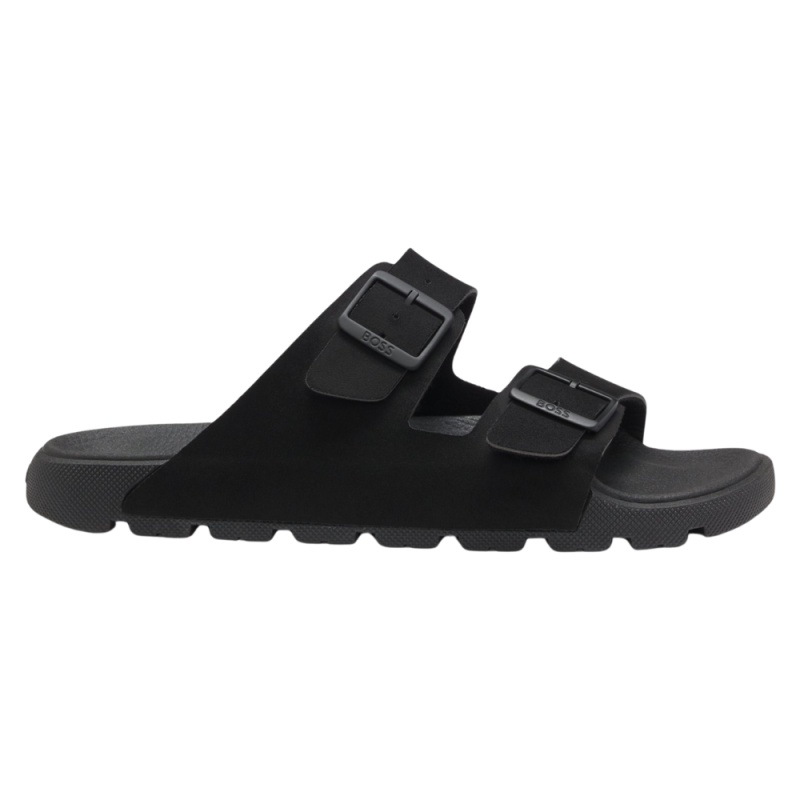 Claquette BOSS Surfley Sand MF Homme Noir