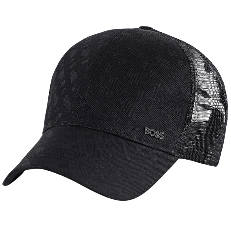 Casquette BOSS Zed Trucker Homme Noir