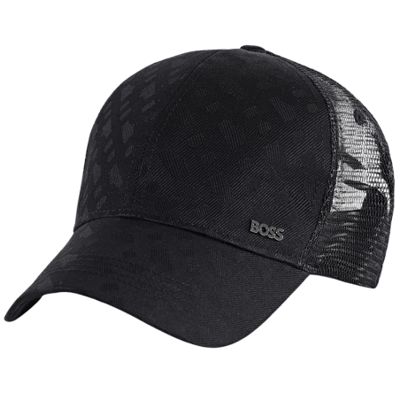 Casquette BOSS Zed Trucker Homme Noir