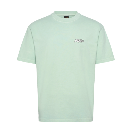 T-shirt BOSS Te_SurfWash Homme Turquoise Aqua | DM'SPorts