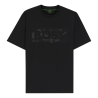 T-shirt BOSS TS_Globe LogoPattern Homme Noir  | DM'SPorts