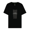 T-shirt Porsche x BOSS en coton mercerisé avec graphismes réfléchissants TS_PS Spirit70 Grx BOSS NOIR