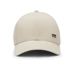 Casquette en sergé de coton avec des rayures caractéristiques Zed-BOSS-ME BOSS beige