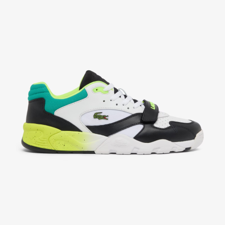 Sneakers LACOSTE Game Trainer Pro Homme Blanc/Vert Chez DM’Sports