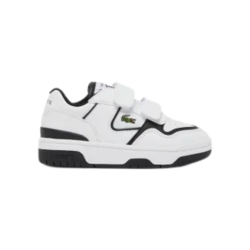 Sneakers LACOSTE Courtcage Set 1261 SUI Enfant Blanc – Style sportif en matière synthétique et détails recyclés