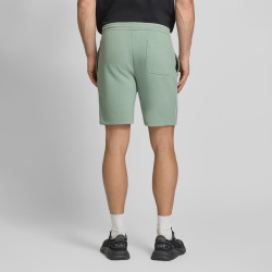 Shorts à moulures en mélange coton JT_Join Headlo BOSS vert clair