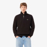 Sweatshirt col montant zippé molleton  Style Intemporel & Confort Lacoste marron