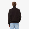 Sweatshirt col montant zippé molleton  Style Intemporel & Confort Lacoste marron