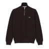 Sweatshirt col montant zippé molleton  Style Intemporel & Confort Lacoste marron
