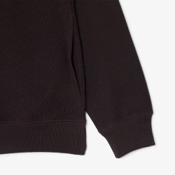 Sweatshirt col montant zippé molleton  Style Intemporel & Confort Lacoste marron