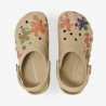 Sabot Crocs Classic Summer Beaded Clog Unisexe Beige – Style rétro estival et confort iconique
