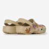 Sabot Crocs Classic Summer Beaded Clog Unisexe Beige – Style rétro estival et confort iconique