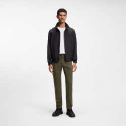 T-shirt Porsche x BOSS en coton mercerisé à imprimé graphique au dos TS_PS Spirit70 Car BOSS blanc