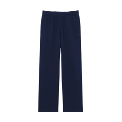 Pantalon de survêtement Lacoste en molleton coton loose fit Marine