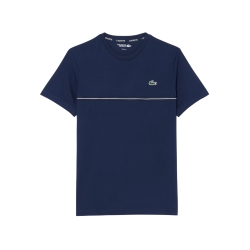 T-shirt Lacoste Sport en piqué Ultra Dry Marine