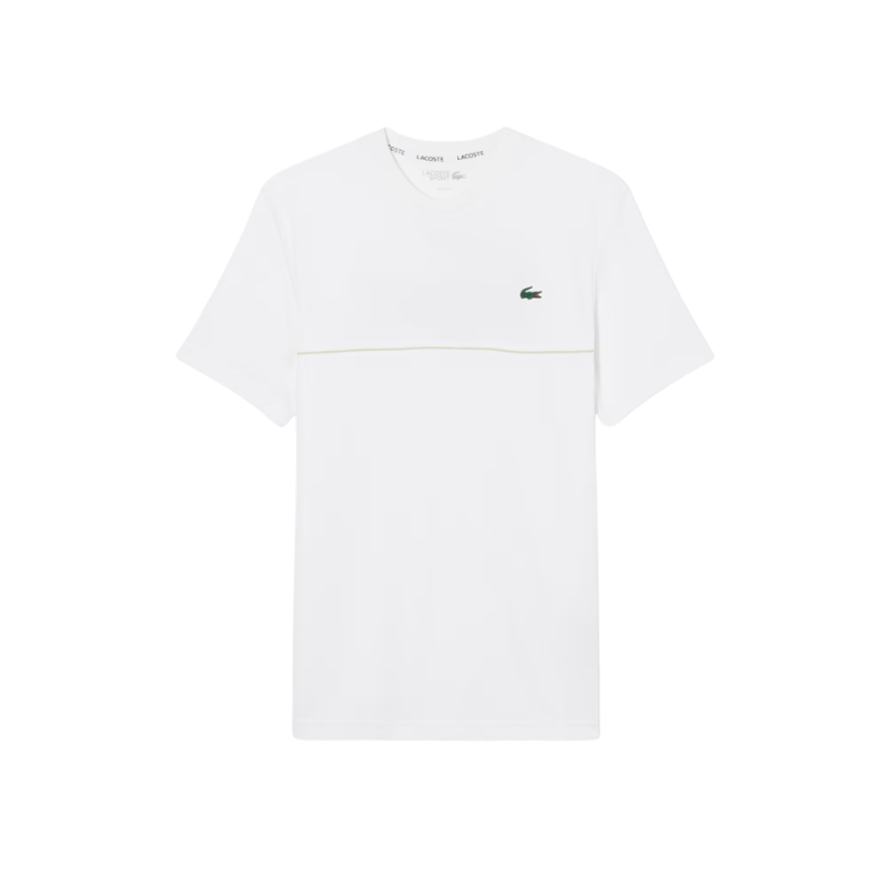T-shirt Sport Ultra Dry imprimé crocodile Blanc | DM’Sports