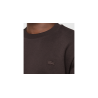 T-shirt Lacoste en coton avec logo brodé Marron| DM’Sports