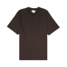 T-shirt Lacoste en coton avec logo brodé Marron