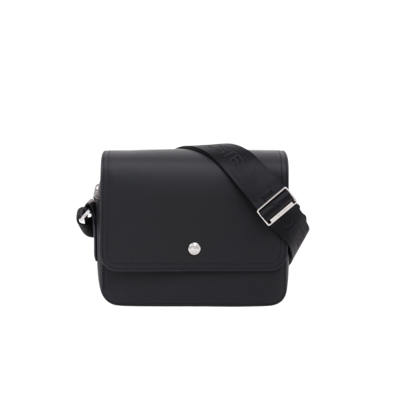 Sac bandoulière Lacoste Langon Petit Piqué Noir