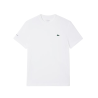 T-shirt Lacoste Tennis x Novak Djokovic en piqué technique respirant Blanc| DM’Sports