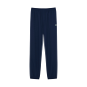 Pantalon de survêtement Lacoste en taffetas diamanté déperlant Marine/Blossom