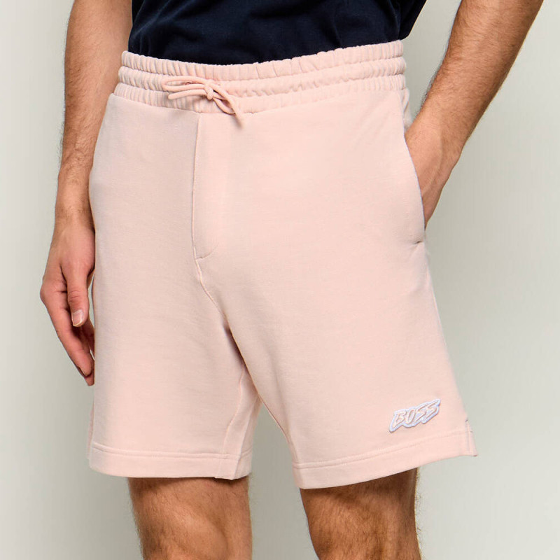 Short avec logo imprimé Se_Surf BOSS rose