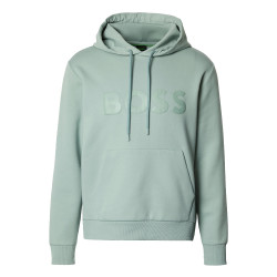 Sweat Capuche en coton Soody BOSS vert