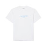 T-shirt classic fit jersey de coton imprimé LACOSTE blanc