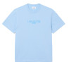 T-shirt classic fit jersey de coton imprimé LACOSTE bleu