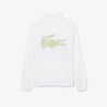Ensemble survêtement Sport imprimé LACOSTE blanc et vert