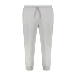 Bas de survêtement en coton stretch avec logo Hadiko BOSS gris