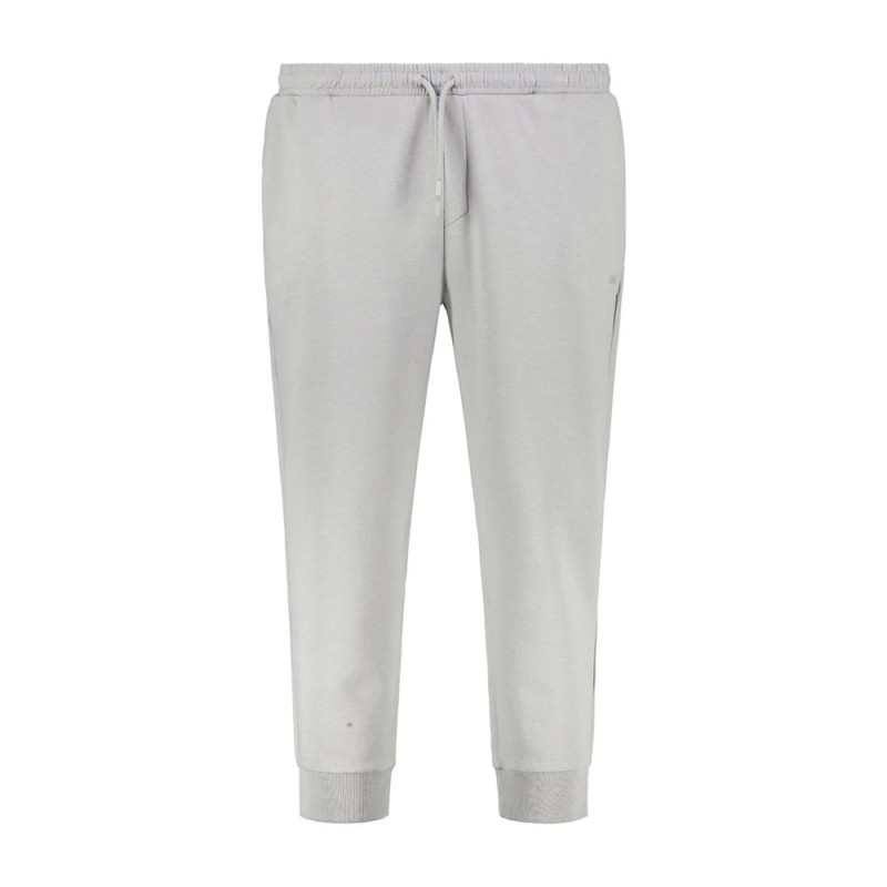 Bas de survêtement en coton stretch avec logo Hadiko BOSS gris