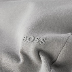 Bas de survêtement en coton stretch avec logo Hadiko BOSS gris