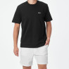 T-shirt en mesh de coton à motif artistique brodé TS_Member Mesh 1 BOSS noir